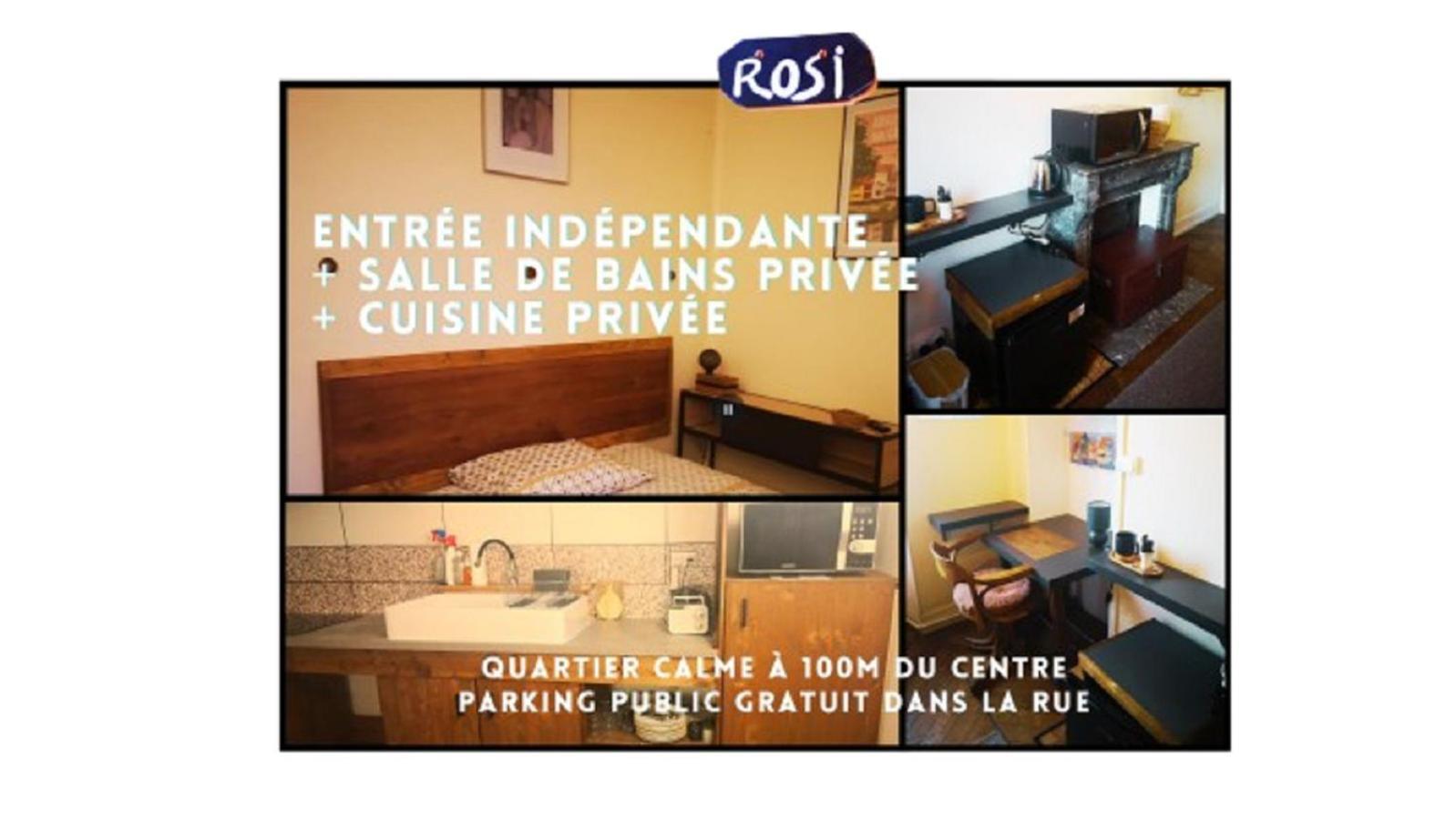 Chambres Avec Salle De Bains Et Cuisine En Centre Ville Argenton Sur Creuse Extérieur photo